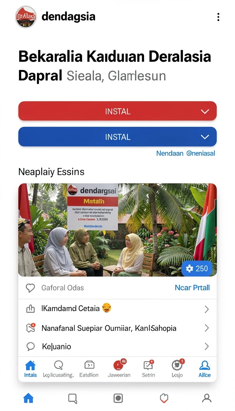 Tampilan utama aplikasi dewatogel App APK Terbaru yang intuitif dan efisien.