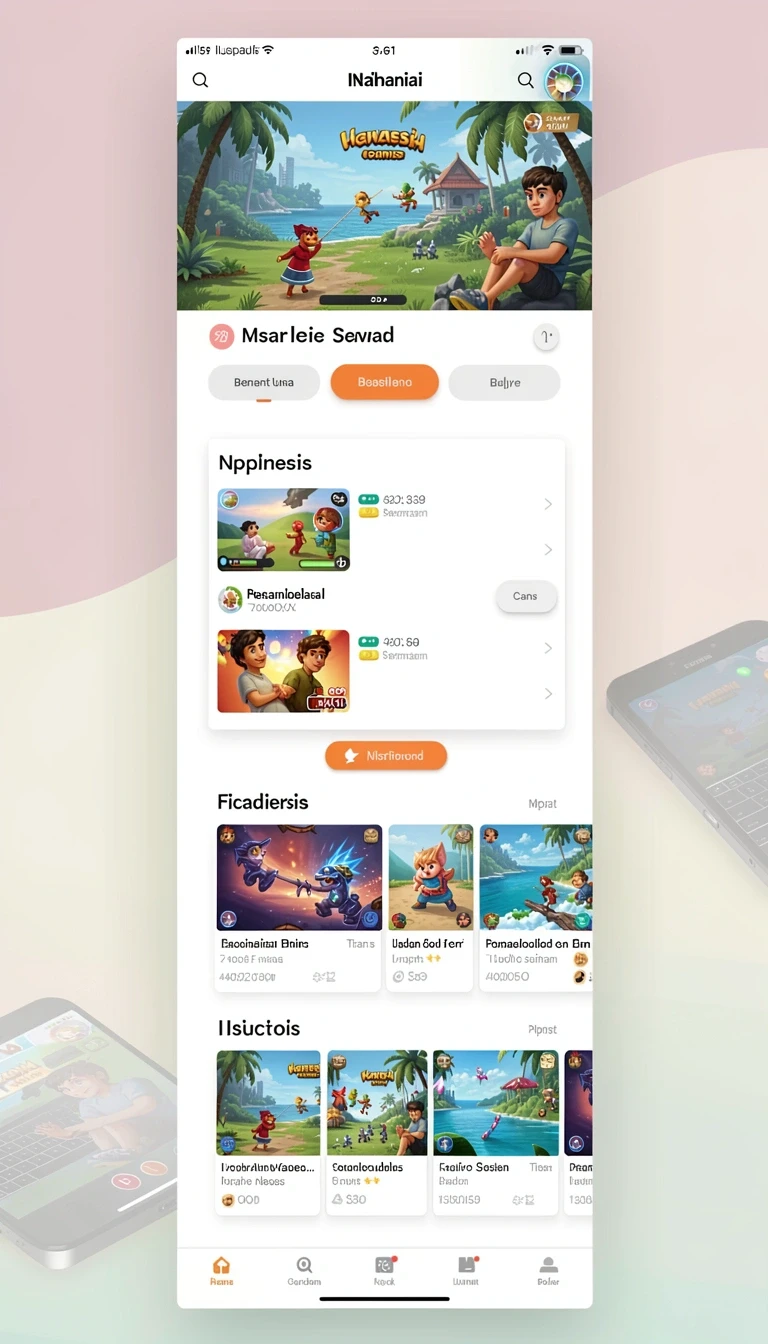 Tampilan utama aplikasi Download wajan4d APK untuk Android yang intuitif dan efisien.