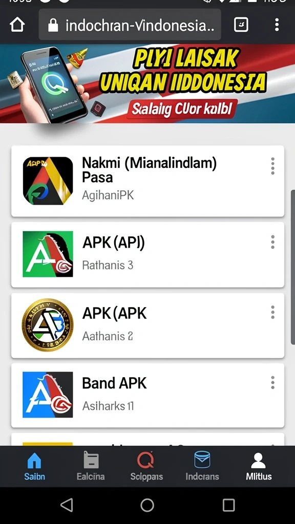 Tampilan utama aplikasi Download senior4d APK untuk Android yang intuitif dan efisien.